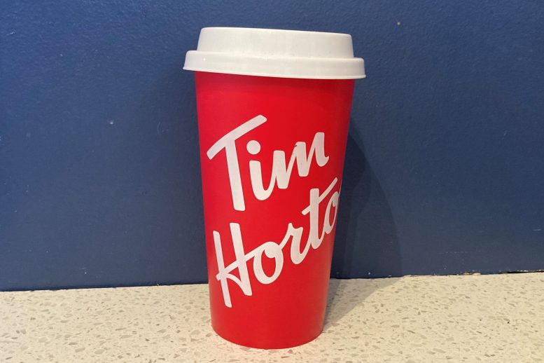 Tim Hortons offering discount for use of reusable cups